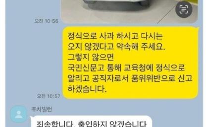 희대의 주차빌런 사건의 결말 이미지