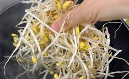콩나물 삶을 때 물 넣지 마세요! 아삭함 2배 살리는 콩나물 삶는 법 이미지