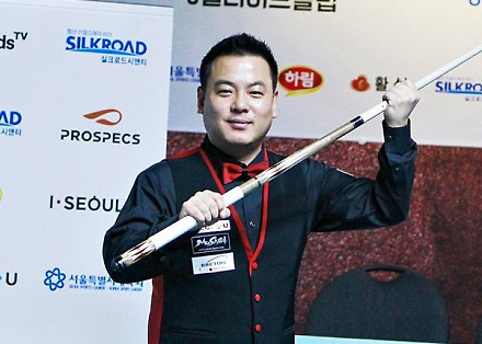 조재호, 두달만에 또 3쿠션대회 우승 