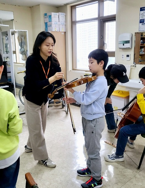 온종합병원, 발달장애 아동들로 오케스트라 창단