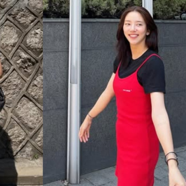 운동선수와 열애 인정 1개월만에 결혼한 톱가수, 미니 원피스룩