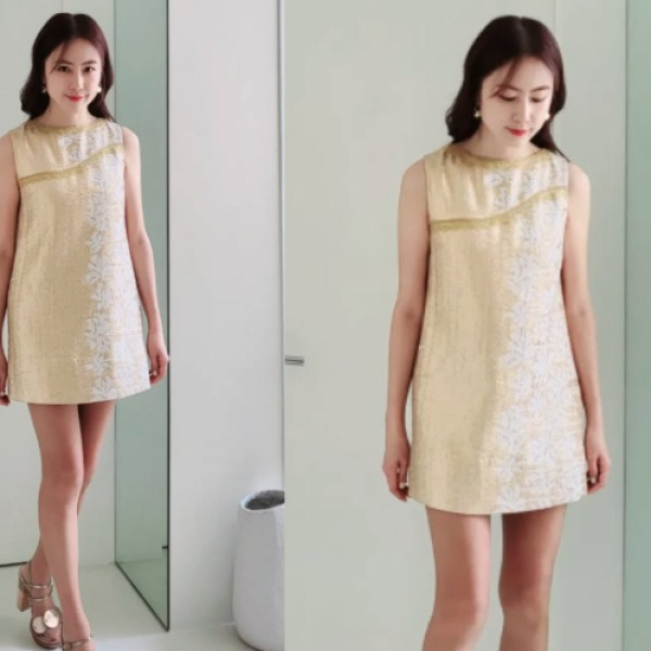 45세 맞아? '아시아나 모델' 출신..너무 예뻐 데뷔한 여배우, 미니원피스룩