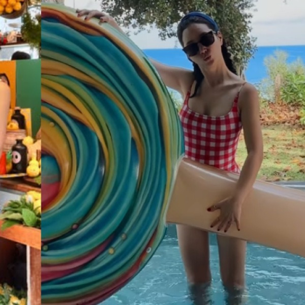 두집살림 고백하더니..11년만에 결국 이혼한 여배우, 레트로 수영복룩