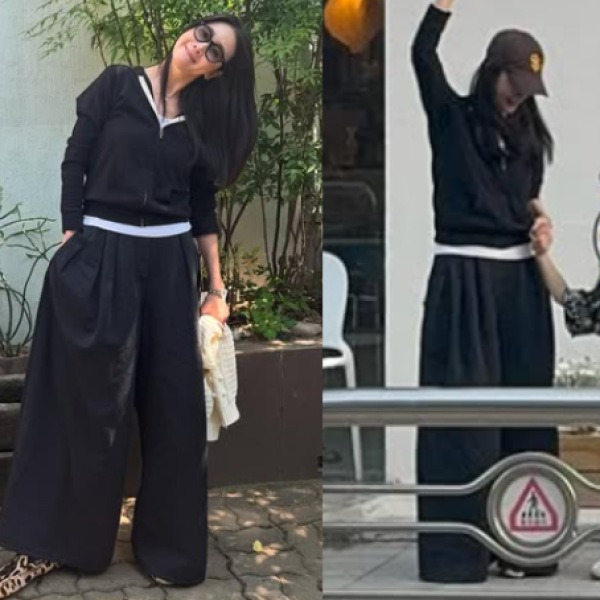 45세에 출산..아이가 있어 너무 행복하다는 '노산의 여왕' 톱배우, 일상룩