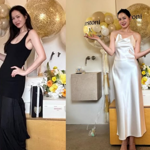 어딜봐서 애엄마야? 밀착 드레스 입고 레전드 갱신한 43세 여배우, 드레스룩