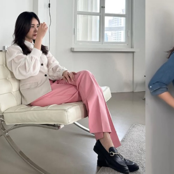 얼마나 예쁘길래? 1500대1 경쟁률 뚫고 cf 모델로 데뷔한 여배우, 핑크바지룩