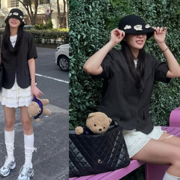 촬영장 놀러갔는데 너무 예뻐서 바로 영화 찍고 데뷔한 여배우, 데일리룩