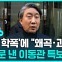 [D리포트] 이동관 특보, '아들 학폭' 논란에 "왜곡, 과장"