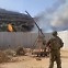 이스라엘군, 투석기 만들어 레바논에 화염탄 발사…대체 왜?[포착](영상)