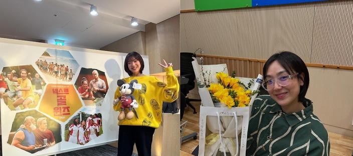 17년 만에 얻은 아들 임신 사실 남편에 몇 달간 숨긴 개그우먼, 일상룩 이미지