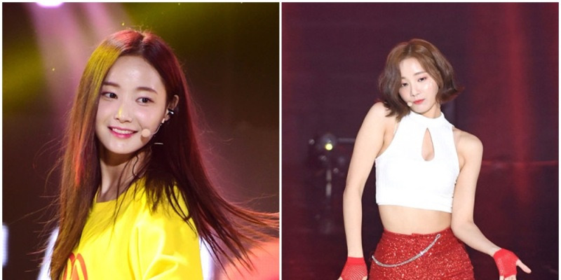 그리운 연우 모모랜드 시절 단발머리 vs 긴머리.gif | 뷰티패션따라와