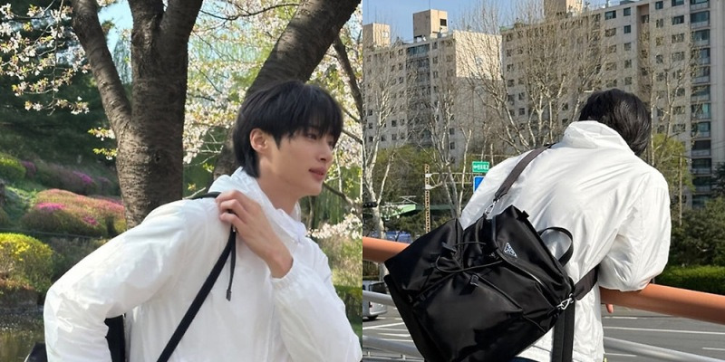변우석 바람막이 스타일