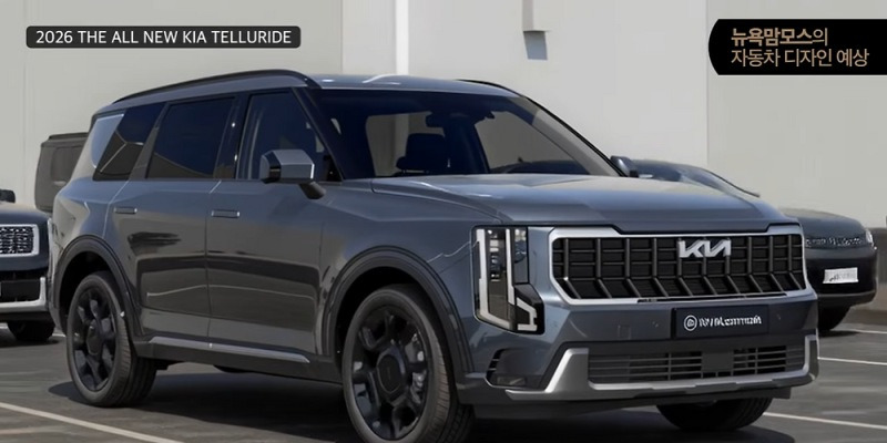 기아 역대급 3열 SUV, 터프한 외관에 하이브리드 심장 이식 예고 | 더드라이브