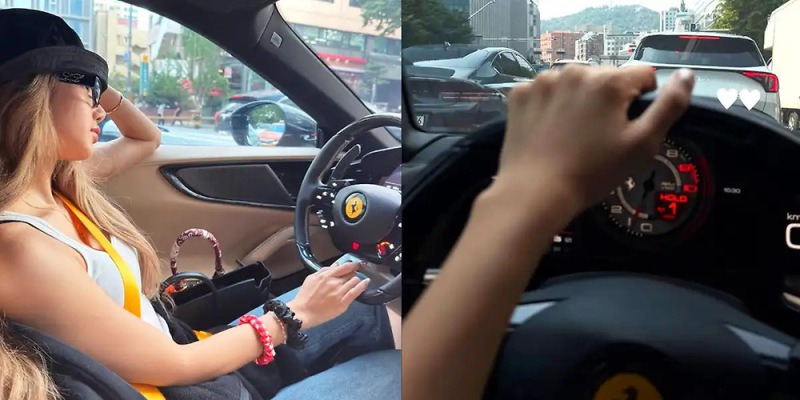 "기름값·세금만 수백만 원" 블랙핑크 리사가 서울서 꺼낸 7억 슈퍼카 - 콘텐츠뷰