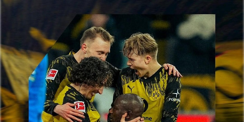 도르트문트 대 하이덴하임 경기 관련 이미지