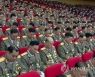 북한 노동당대회 2일차 회의 참석한 군인 대표들