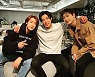 유노윤호X동해X은혁, SM 대표 미남들..훈훈한 어깨동무 [리포트:컷]