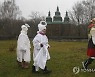 Virus Outbreak Ukraine Orthodox Christmas