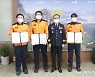 구미소방서, 구급대원 3명에 '하트세이버' 인증
