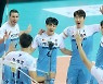 우리카드 '득점 성공'