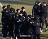 [포토]올림픽대표팀의 '짝짖기'