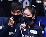 [ST포토] 최원준-김갑선 '우리는 할 수 있어'