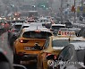 도로주행을 눈과 함께