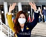 김혜연, 반가운 인사