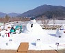 정읍 내장 단풍생태공원 '눈사람 가족'..추억이 몽글몽글