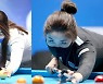 올림머리 치렁치렁 길게 늘어뜨린 김가영, 왜? -PBA 신한알파스 여주장
