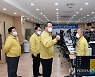 보건소 방문한 김희겸 재난안전관리본부장