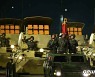 제8차 당 대회 기념 열병식 입장하는 북한 기계화보병사단