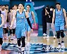 [포토] 7연패 하나원큐, 아쉬운 2점차 패배
