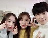 간미연♥황바울, 윤은혜와 깜짝 만남.."즐거운 시간"