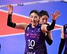 [포토] 김연경, 승리 후 환한 미소!