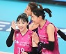 '사령탑 웃게한 살림꾼' 김미연, "서브 비결? 연습은 감 찾는 정도" [화성 톡톡]
