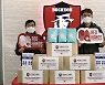 부천FC1995 레드핸즈, 지역민에게 실내소독제+마스크 전달