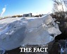 [TF포토] '얼음으로 뒤덮인 한강'