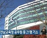 '납품 비리' 전남교육청 공무원 등 21명 기소