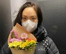 이은형, ♥강재준 로맨틱 꽃선물에 "겨울인데 내 손엔 봄이 왔네, 고마워"