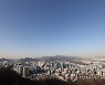 청명한 서울 하늘