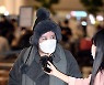 [T포토] 에이미 '가족 만나러 한국으로'