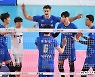 한국전력 '분위기 좋아'