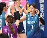 이소영 '5연승 하이파이브' [MK포토]