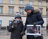 POLAND NAVALNY SUPPORTERS PROTEST