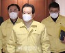 [포토]회의 참석하는 정세균 총리