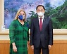 박종호 산림청장, 주한 유럽연합 대사 내정자 면담