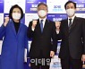 [포토]'기념촬영하는 이재명-우상호-박영선'