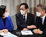 [포토]'경기주택 토론회 참석한 이재명-박영선-우상호'