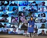 [포토]박영선 서울시장 출마, '서울시 대전환, 21분 콤팩트 도시로'